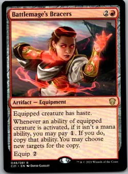 Battlemage's Bracers - Commander 2021 C21 48 NM - Image 1