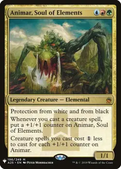 Magic The Gathering: Animar, Soul of Elements, The List Reprints M25 NM - Image 1
