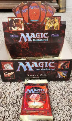 ✨Magic the Gathering 4th Edition Booster Pack Sealed, 1995 Edition✨ - Image 2