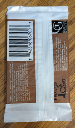 MTG - Revised Booster Pack - Magic the Gathering, Factory Sealed 1994 - Image 2