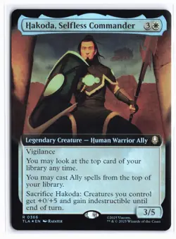 Hakoda, Selfless Commander(Extended Art) Avatar the last Air Bender Eternal Foil - Image 1