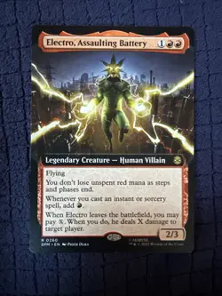 Electro, Assaulting Battery (Extended Art) Marvel's Spider-Man Regular - Image 1