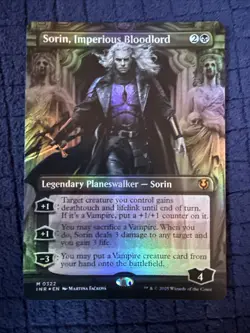 Sorin, Imperious Bloodlord (Borderless) Innistrad Remastered Foil - Image 1
