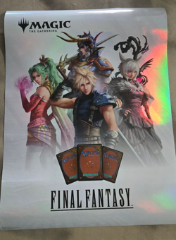 MTG: Final Fantasy 18 x 24 Foil Store Promo Poster Set [Never Displayed] - Image 2