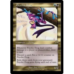 Psychic Frog (retro Frame) X4 M/NM Magic: The Gathering MTG Modern Horizons 3 - Image 1