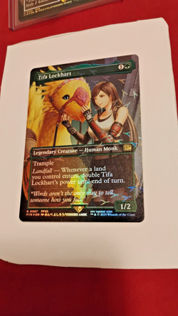 Tifa Lockhart (Borderless) (Chocobo Track Foil) Final Fantasy Foil - Image 1