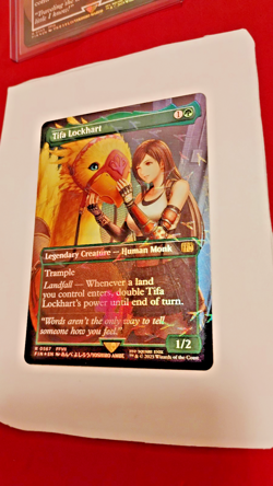Tifa Lockhart (Borderless) (Chocobo Track Foil) Final Fantasy Foil - Image 3