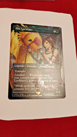 Tifa Lockhart (Borderless) (Chocobo Track Foil) Final Fantasy Foil - Image 5