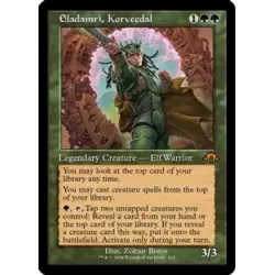 Eladamri, Korvecdal (retro Frame) M/NM Magic MTG Modern Horizons 3 - Image 1