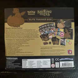Pokemon TCG Shining Fates Elite Trainer Box ETB Factory Sealed - Image 2