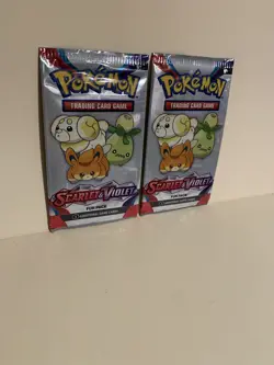 2X Scarlet & Violet Base Fun Pack 3 Cards Factory Sealed TCG Pokemon - Image 2