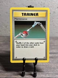 Maintenance 083/102 Base Set Regular Uncommon-Pokemon TCG-Fast Shipping-LP!! - Image 1