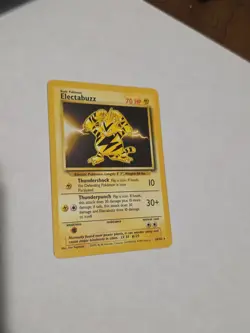 Electabuzz 20/102 Base Set Unlimited -Non Holo Rare- WOTC - MP - Pokemon Vintage - Image 2