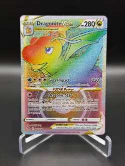 Dragonite VSTAR (Secret) 081/078 Pokemon GO Holo Secret Rare NM - Image 1