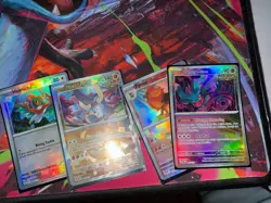 Pokemon TCG Prismatic Evolutions Masterball Reverse Holo Lot Of 4 - Image 1