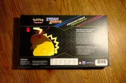 Pokemon TCG Sword & Shield Game Crown Zenith Pikachu VMAX Premium Collection Box - Image 2