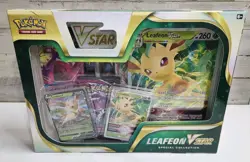 NEW Pokemon Leafeon VStar Special Collection Box - Evolving Skies, Fusion Strike - Image 1
