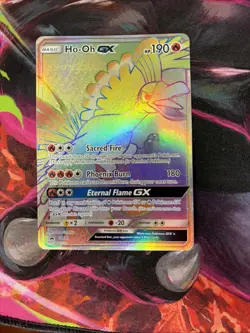 Pokemon TCG HO-OH GX Sun & Moon Sm80 Promo Promo - Image 1
