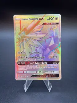 Dusk Mane Necrozma GX 163/156 SM - Ultra Prism Secret Rare *HOLO* Pokemon TCG - Image 1