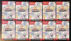 Pokemon TCG Prismatic Evolutions Booster Bundles Lot Of 10 Factory Sealed New - Image 1