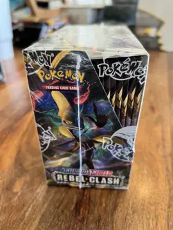 Pokemon TCG Sword Shield Rebel Clash Booster Box BRAND NEW FACTORY SEALED - Image 4
