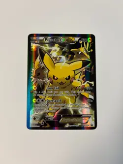 Pokemon TCG Pikachu EX Promo XY124 NEAR MINT - Image 3