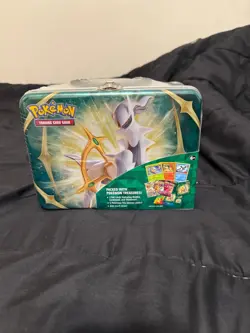 Pokemon 2022 Spring ARCEUS COLLECTORS CHEST LUNCH BOX FACTORY SEALED NEW - Image 1