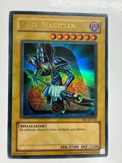 USA Seller Yugioh Dark Magician DB1-EN102 Ultra Rare LP/MP - Image 1
