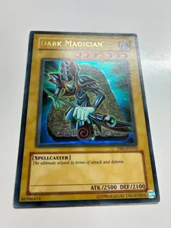 USA Seller Yugioh Dark Magician DB1-EN102 Ultra Rare LP/MP - Image 2