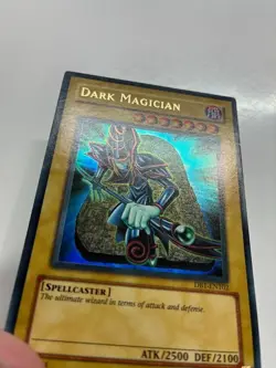 USA Seller Yugioh Dark Magician DB1-EN102 Ultra Rare LP/MP - Image 3