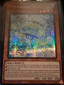 Mulcharmy Purulia MP25-EN085 1st Edition 2025 Mega Pack Yu GI Oh - Image 1