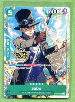 Sabo OP09-027 3rd Anniversary Tournament 3 Brothers Pack - Image 1
