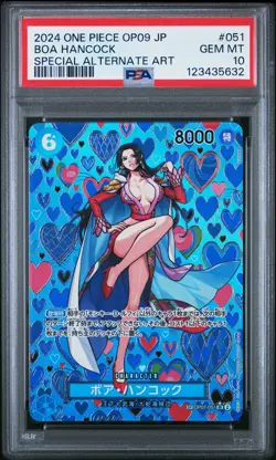 2024 ONE PIECE JPN OP09-EMPERORS IN THE NEW WORLD #051 BOA HANCOCK PSA 10 - Image 1