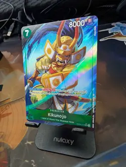 Kikunojo - EB04-012 AA (Alternate Art) The Azure Sea's Seven Foil One Piece TCG - Image 3