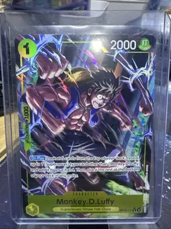 ONE PIECE MONKEY D LUFFY OP10-111 R ALT ART ROYAL BLOOD ENGLISH - Image 1