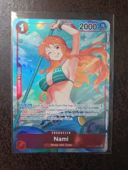 One Piece - NAMI OP01-016 - Wave 2 Pre - Alt Art - English - Romance Dawn - Image 1