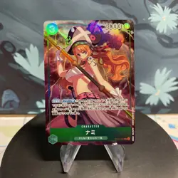 One Piece Nami | OP02-036 | Japanese | SR Alt Art | NM - Image 1
