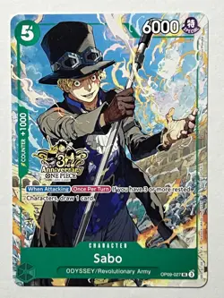 Sabo OP09-027 3rd Anniversary Tournament 3 Brothers Pack - Image 2