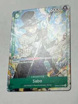 Sabo OP09-027 3rd Anniversary Tournament 3 Brothers Pack - Image 3