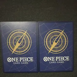 Bandai Monkey D. Luffy OP02-013 Holo x2 One Piece Card Game Cards - Image 2