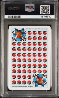 1998 POKEMON STADIUM BLUE VERSION PLAYING CARDS ACE OF SPADES ARTICUNO PSA 10 - Image 2