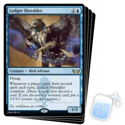LEDGER SHREDDER X4 Streets Of New Capenna SNC Magic MTG MINT CARD - Image 1