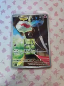 Chimecho 179/167 Illustration Rare Twilight Masquerade Pokemon Card - Image 1