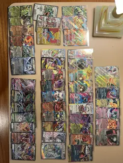 Pokemon Card 39 ex’s/ 7 V’s Lot Hyper Rare Ultra Rare Double Rare Different Sets - Image 1