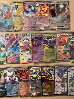 Pokemon Card 39 ex’s/ 7 V’s Lot Hyper Rare Ultra Rare Double Rare Different Sets - Image 4