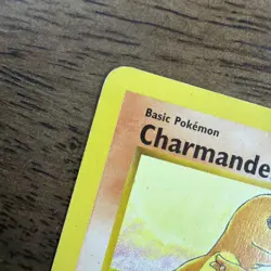 Pokemon TCG English Charmander Lot 4 Cards Base Set Shadowless 46/102 LP - Image 3