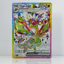 Flygon EX 222/191 - Pokemon TCG - Holo Ultra Rare Card Sv08: Surging Sparks - Image 1