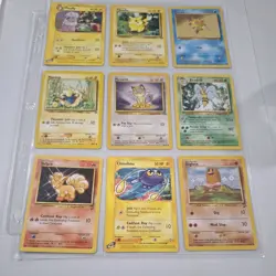 Pokemon Cards Binder Collection Vintage 1st Edition 1999 Original Lot Bundle - Image 2