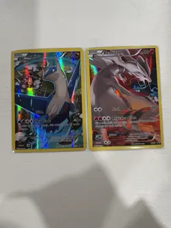 Pokemon TCG Latios XY79 & Reshiram XY74 Holo XY Basic English 2 Card Lot - Image 1