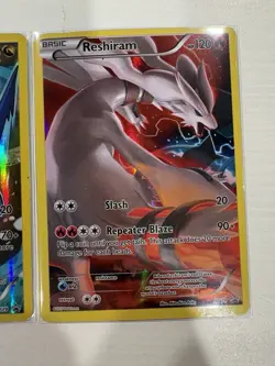 Pokemon TCG Latios XY79 & Reshiram XY74 Holo XY Basic English 2 Card Lot - Image 3